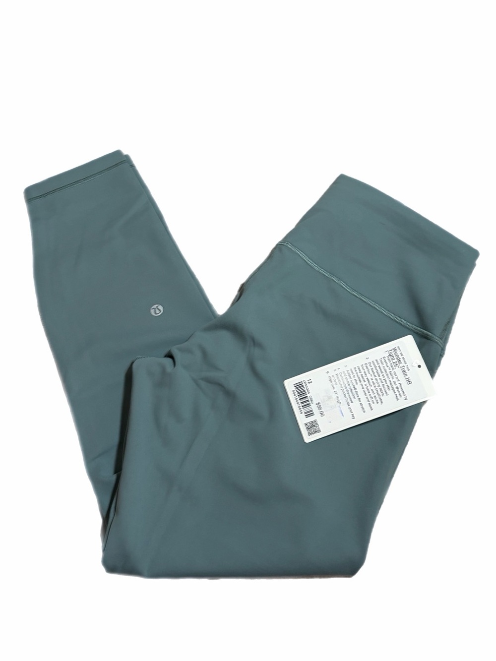NWT Lululemon Wunder Train High-Rise Tight 25” (Crater Blue) Size 12